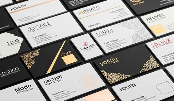 Visitenkarten und Business Cards